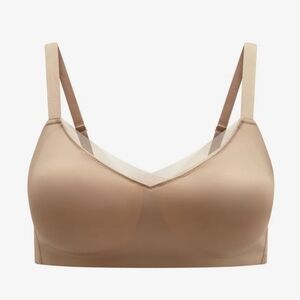 Thirdlove Wireless Crossover Minimizer Bra Taupe Size 40F